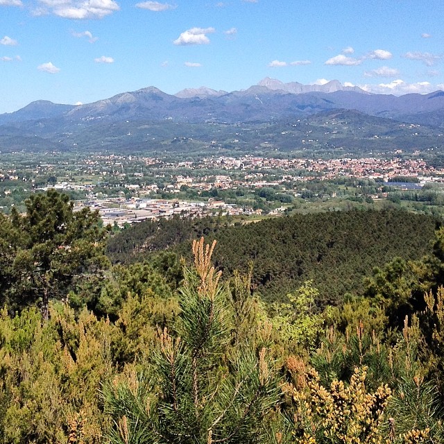 Parole d'oro panorama gallonzora monte pisano - vadoevedo acquedotti trekking toscana