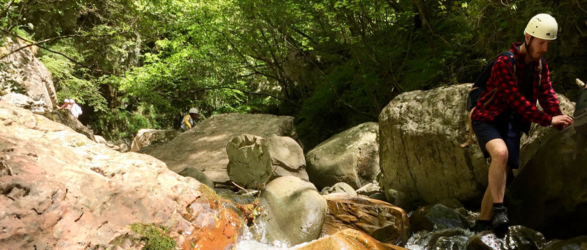 River Trekking nel Canyon dell'Orrido di Botri (percorso completo)
