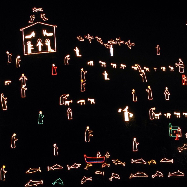 Presepe di Mario Andreoli a Manarola - Cinque Terre - vadoevedo