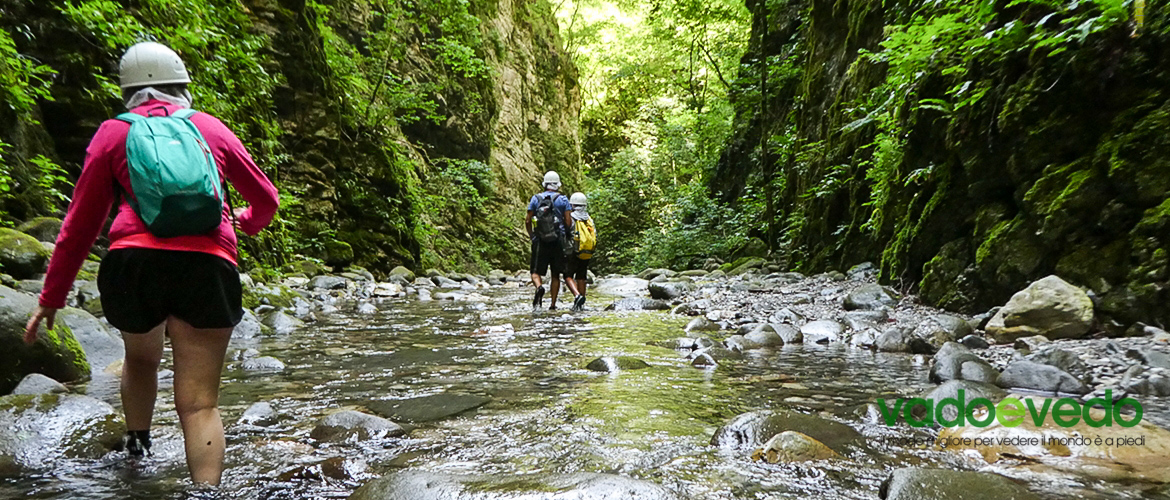 Venerdì 31 luglio: River Trekking Orrido di Botri (percorso breve)