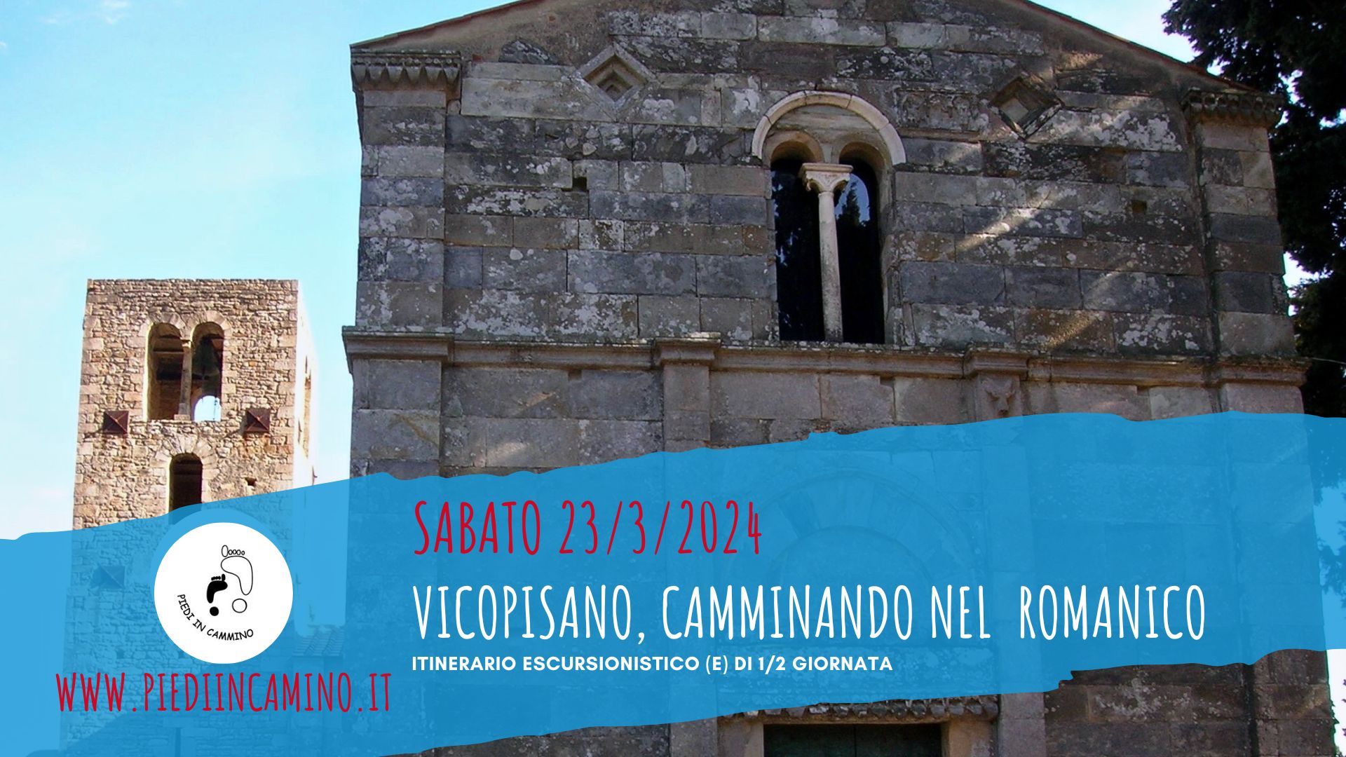 Vicopisano, camminando nel romanico con Piedi in Cammino