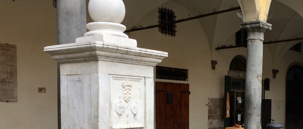 Fontana di Piazza delle Vettovaglie Acquedotto Mediceo di Pisa.
